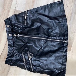 Faux Leather LF skirt